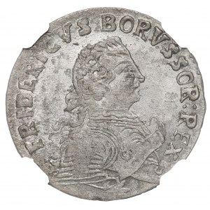 Germany, Preussen, Friedrich II, 6 groschen 1755, E - NGC MS61