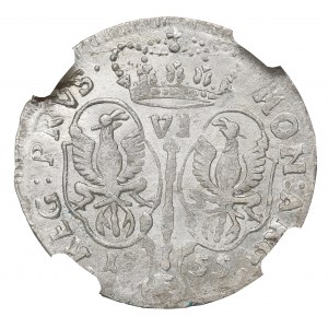 Germany, Preussen, Friedrich II, 6 groschen 1755, E - NGC MS61