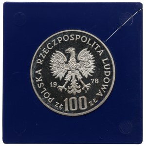 People's Republic of Poland, 100 zloty 1978 Environmental Protection - Moose