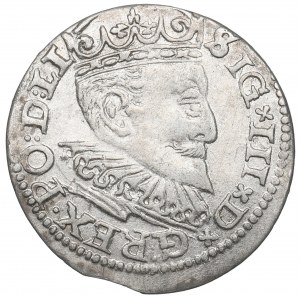 Sigismund III, 3 groschen 1595, Riga