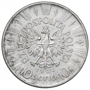 II Republic of Poland, 10 zloty 1936 Pilsudski
