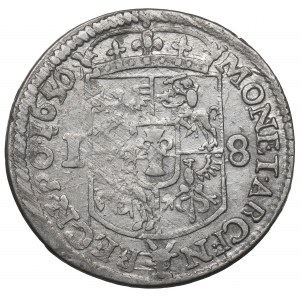 John II Casimir, 18 groschen 1650, Fraustadt