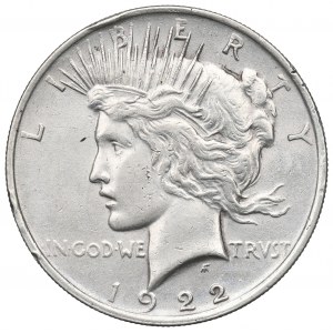 USA, 1 peace dollar 1922