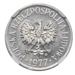 PRL, 10 groszy 1977 - NGC MS66