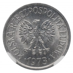 PRL, 20 groszy 1973 - NGC MS65