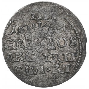 Sigismund III, 3 groschen 1600, Riga
