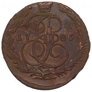 Rosja, Katarzyna II, 5 kopiejek 1785