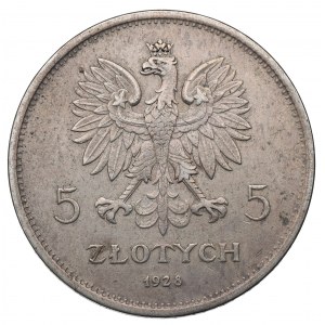 II Republic of Poland, 5 zloty 1928