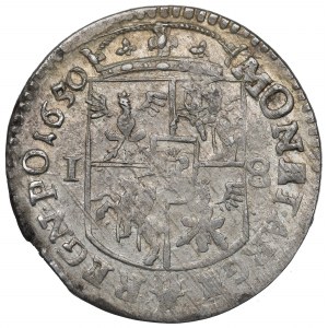 John II Casimir, 18 groschen 1650, Fraustadt - NGC MS63