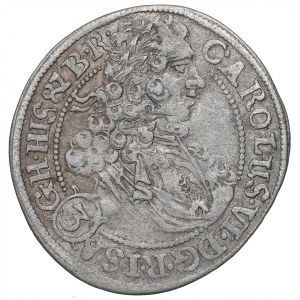 Schlesien under Habsburg, 3 kreuzer 1712, Breslau
