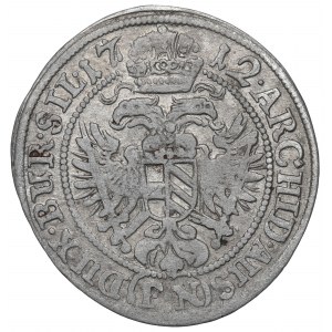 Schlesien under Habsburg, 3 kreuzer 1712, Breslau