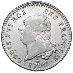 Francja, Louis XVI, 30 sols 1792, Paris