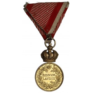 Austro-Hungary, Franz Joseph, Signum Laudis medal
