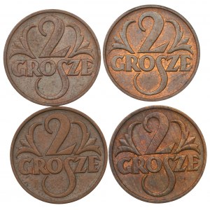 II RP, Zestaw 2 grosze 1938