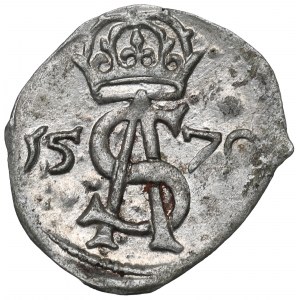 Sigismund II Augustus, 2 denarii 1570, Vilnius