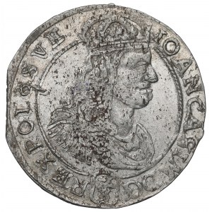 John II Casimir, 6 groschen 1667, Bromberg