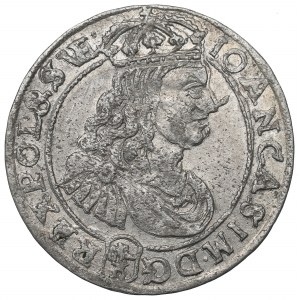 John II Casimir, 6 groschen 1667, Bromberg