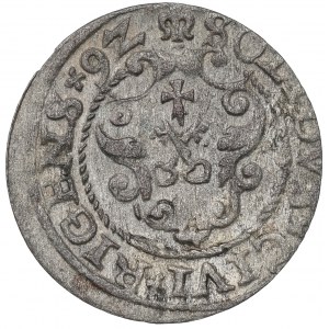 Zygmunt III Waza, Szeląg 1592, Ryga - RZADKI