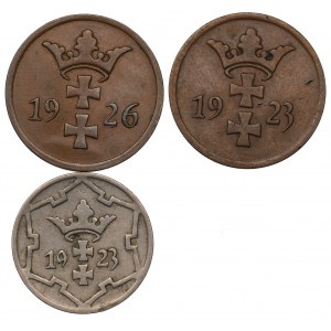 WMG, Zestaw 2-5 fenigów 1923-26