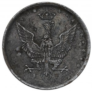 Kingdom of Poland, 10 pfennig 1917