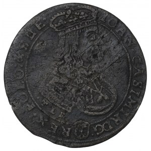 John II Casimir, 18 groschen 1668, Cracow