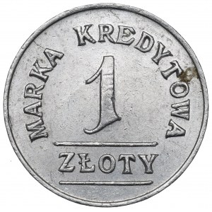 II RP, 1 złoty Spółdzielnia 8 Pułk Ułanów