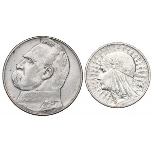 II RP, Zestaw 5-10 złotych 1932-35