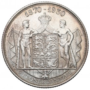 Denmark, 2 kroner 1930