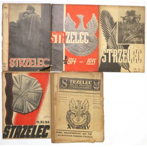 II RP, Strzelec - zestaw numerów 1933-35