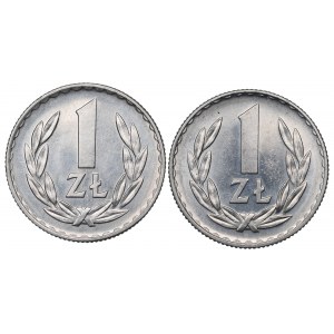 PRL, Zestaw 1 złoty 1970-71