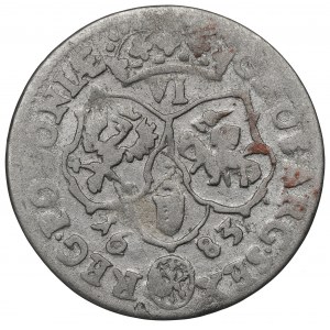 John III Sobieski, 6 groschen 1683, Bromberg