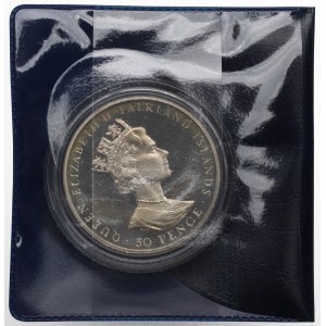Wielka Brytania, 50 pensów 1999 Falklandy
