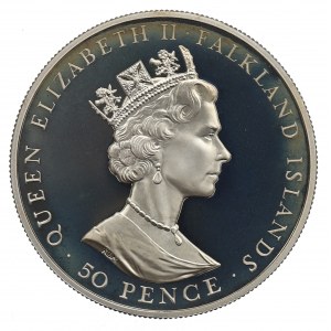 Wielka Brytania, 50 pensów 1999 Falklandy