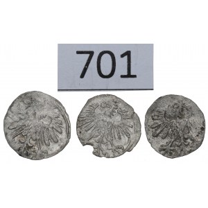 Sigismund II Augustus, Lot of denarii