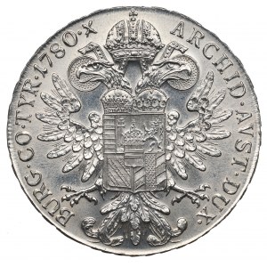 Austria, Marie Theresia, Thaler 1780 - restrike