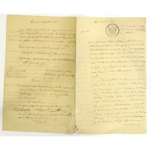 Polska, Dokument notarialny Hrubieszów 1869