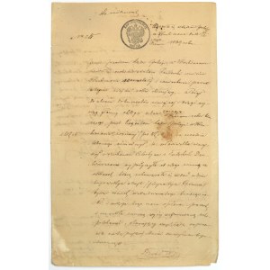 Polska, Dokument notarialny Hrubieszów 1869