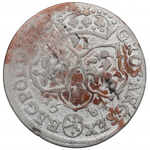 Jan III Sobieski, Szóstak 1684, Bydgoszcz - korona o 11 klejnotach na kabłąkach