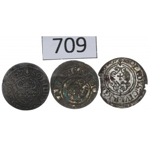 Swedish occupation of Riga, Gustavus Adolphus, Set of shekels 1625-34