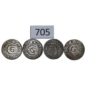 Inflanty pod panowaniem szwedzkim, zestaw szelągów 1655-56