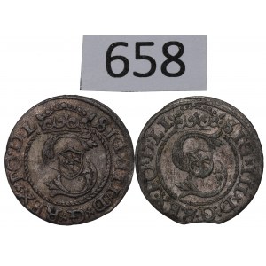 Sigismond III Vasa, série de shillings 1593-96, Riga