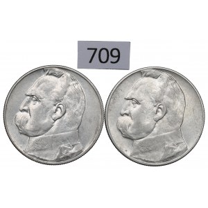 II RP, Zestaw 10 złotych 1935 Piłsudski