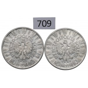 II RP, Zestaw 10 złotych 1935 Piłsudski