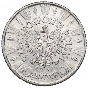 II Republic of Poland, 10 zloty 1937 Pilsudski