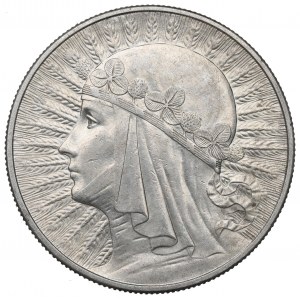 II Republic of Poland, 10 zloty 1933 Polonia