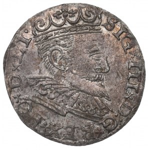 Zygmunt III Waza, Trojak 1596, Ryga - nieopisany