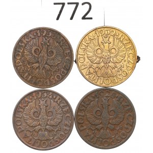 II RP, Zestaw 2 grosze 1928-34