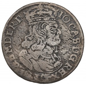 John II Casimir, 6 groschen 1661, Posen