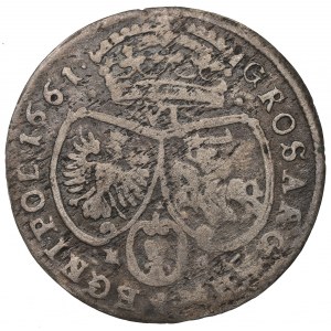 John II Casimir, 6 groschen 1661, Posen