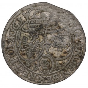 John II Casimir, 6 groschen 1661, Lviv